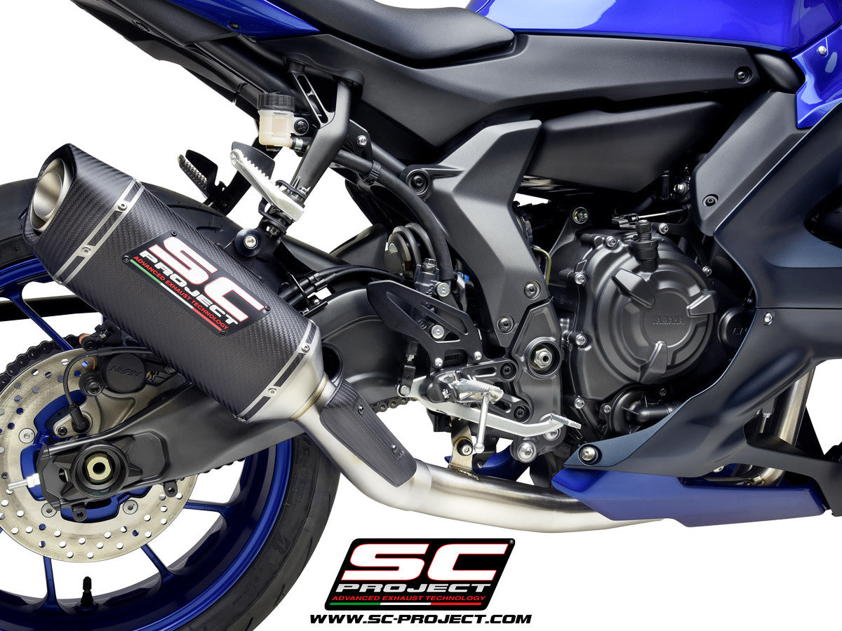 SC-Project Tam sistem RACE SC1-S Yamaha YZF-R7 (21-25) Y36A-CDE124 