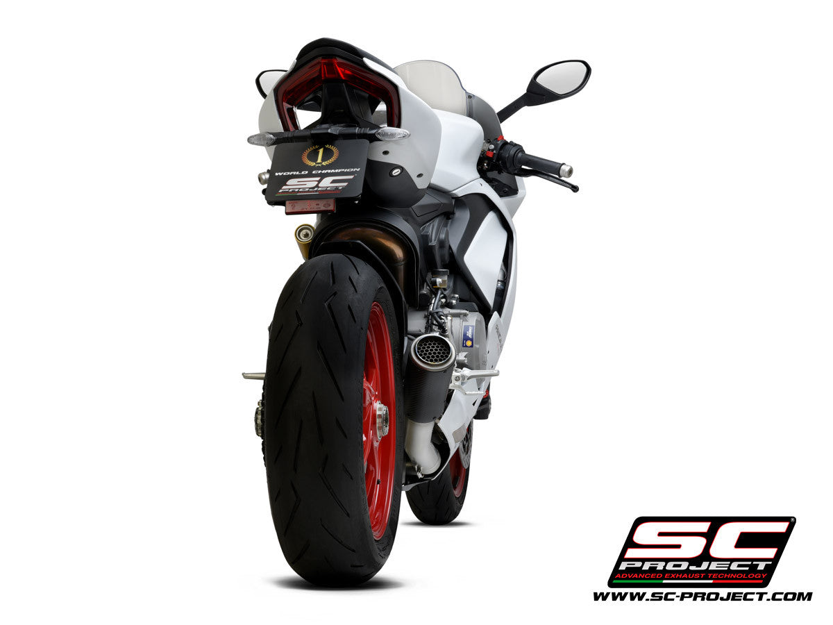 SC-Project Yarı Tam Sistem CR-T Ducati Panigale V2 955 (20-24) D35A-LT69CR 