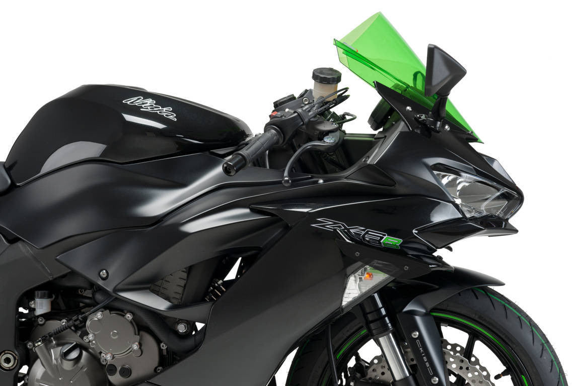 Puig Kanatçıklar Spoiler Aşağı Basınç Kawasaki ZX-6R 636 (18-23) 3176 