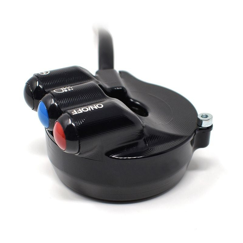 JetPrime Aprilia RSV4/1100 Factory/RF/RR (17-20) JP ACC 009 ile entegre gaz kolu anahtarı içeren gaz kolu muhafazası 