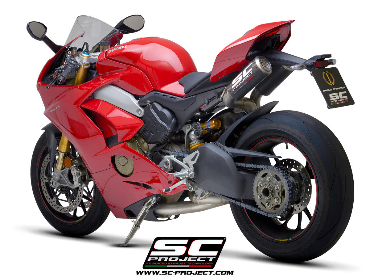 SC-Project Yarı Tam Sistem CR-T Ducati Panigale V4/S (18-20) D26A-T68C 