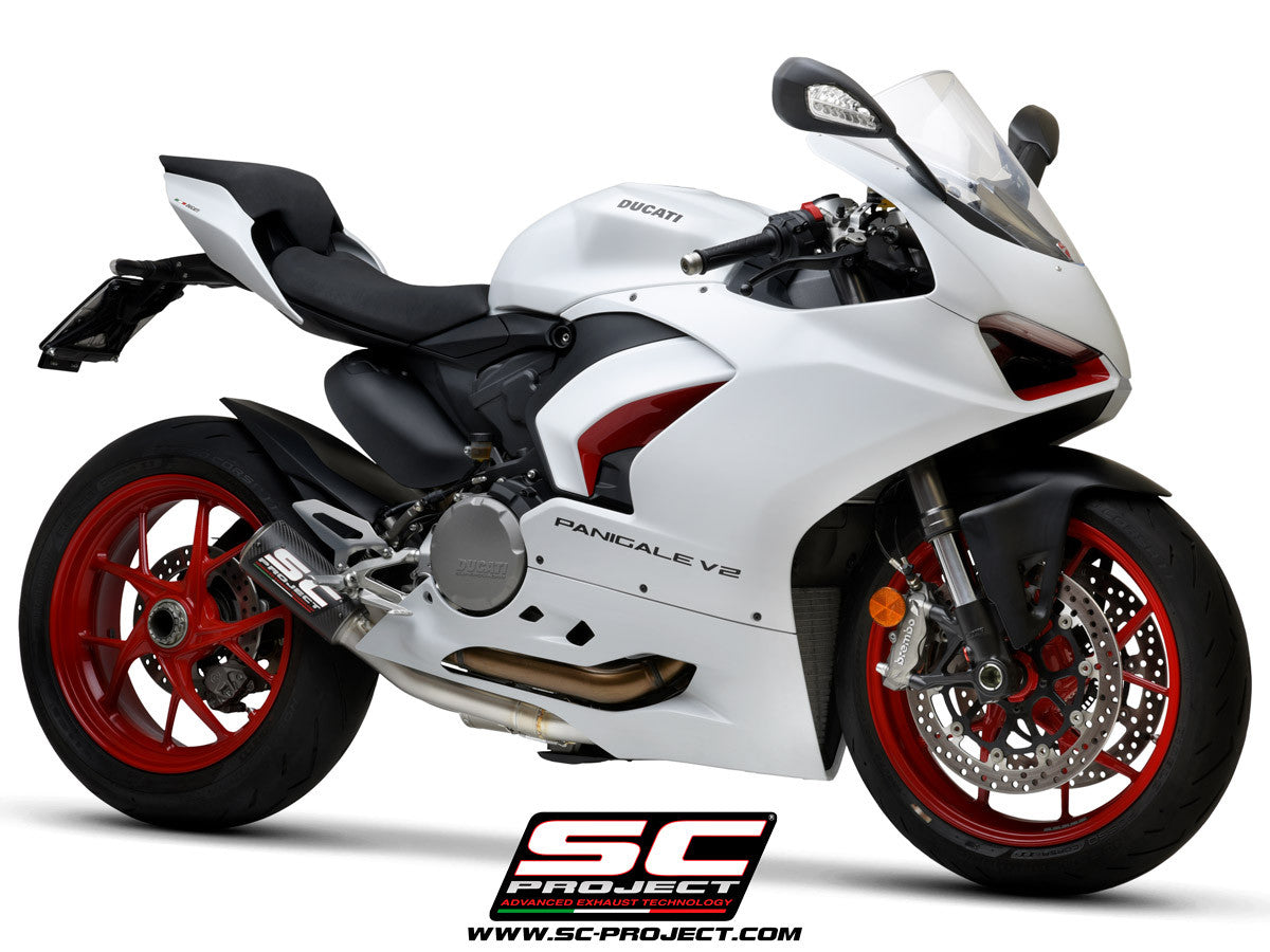 SC-Project Yarı Tam Sistem CR-T Ducati Panigale V2 955 (20-24) D35A-LT69CR 