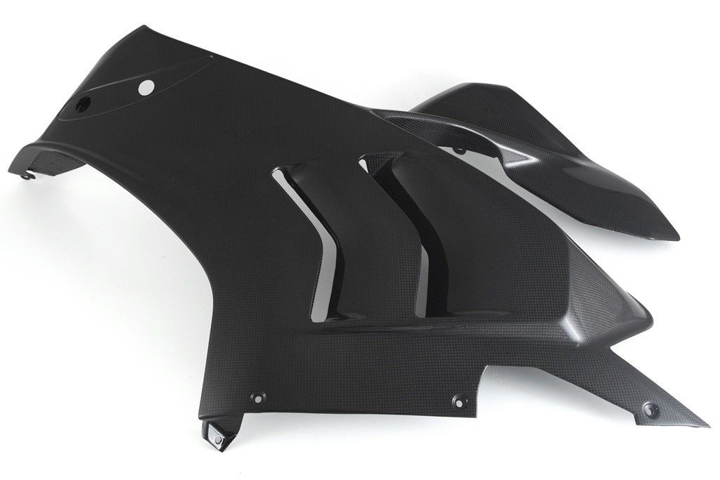 Sol taraf yan panel Carbon Fullsix Ducati Panigale V4/S/R (19-21) 
