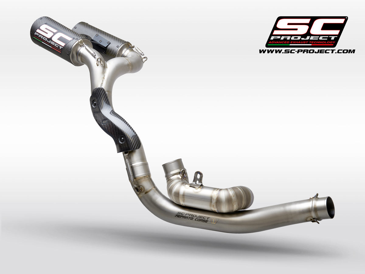 SC-Project Yarı Tam Sistem CR-T Ducati Panigale V4/S (18-20) D26A-T68C 