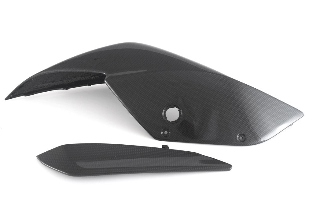 Arka kaplama (2 parça) sağ Carbon Fullsix Ducati Panigale 1299/S (15-18) 
