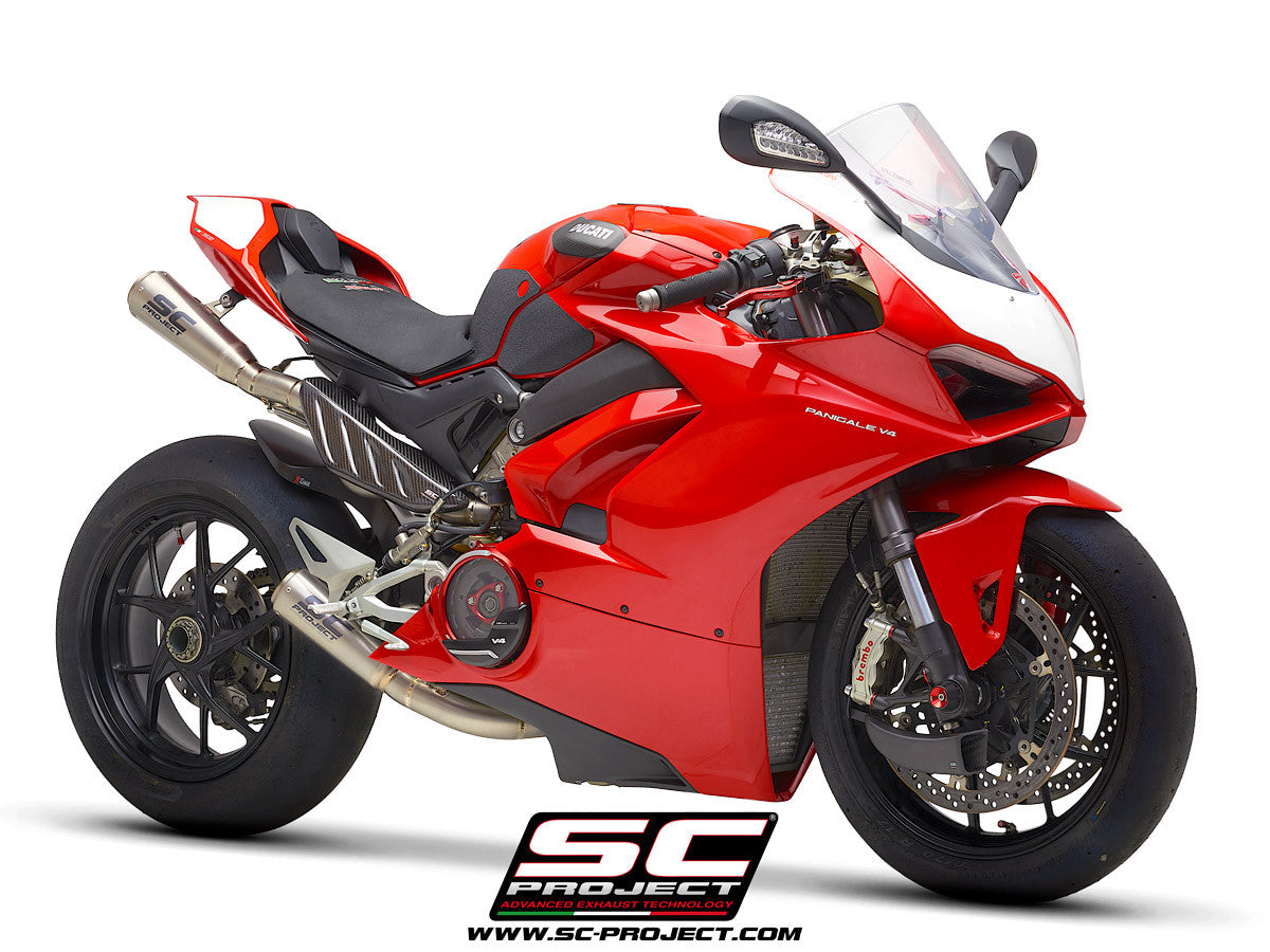SC-Project Komplett sistem S1-GP Ducati Panigale V4/S (18-20) D26A-TC43T 