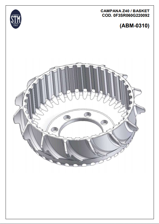 STM EVO GP Kuru Debriyaj BMW S1000RR K46 (09-18) KTT-1300 