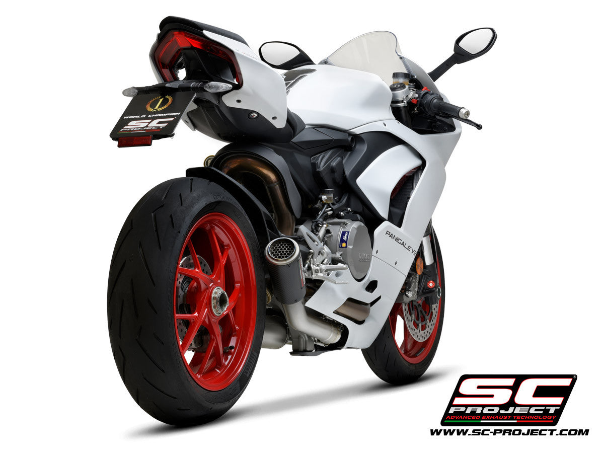 SC-Project Yarı Tam Sistem CR-T Ducati Panigale V2 955 (20-24) D35A-LT69CR 