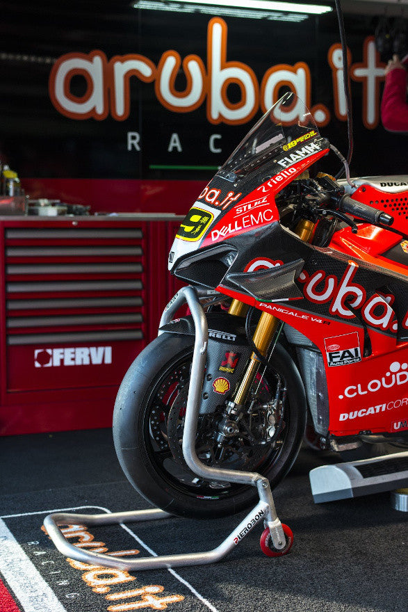 Ducati Panigale V4/S/R (18-24) Pierobon Alüminyum Ön Tekerlek Dayanağı 