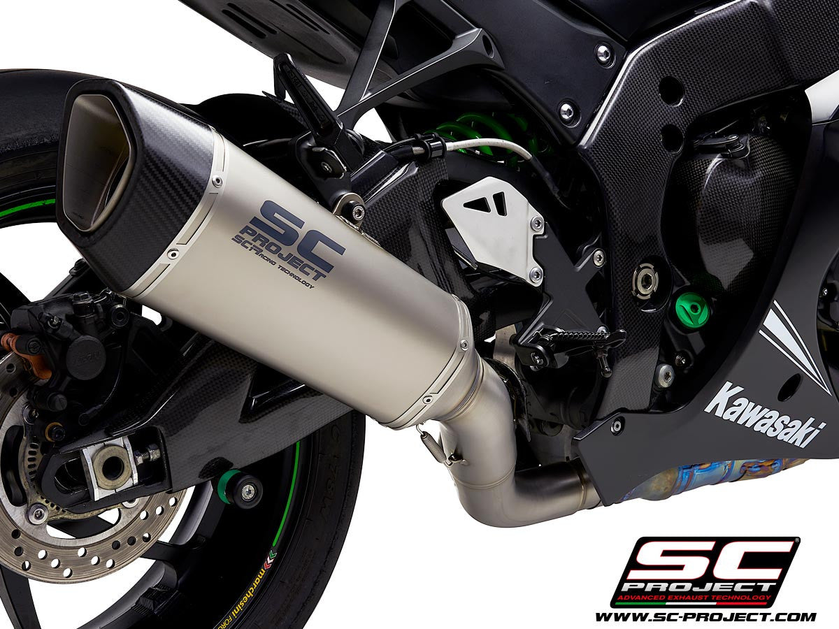 SC-Project Slip-On SC1-R + KAT-Yedek Boru Kawasaki ZX-10 R/RR (16-20) K22A-DET91 