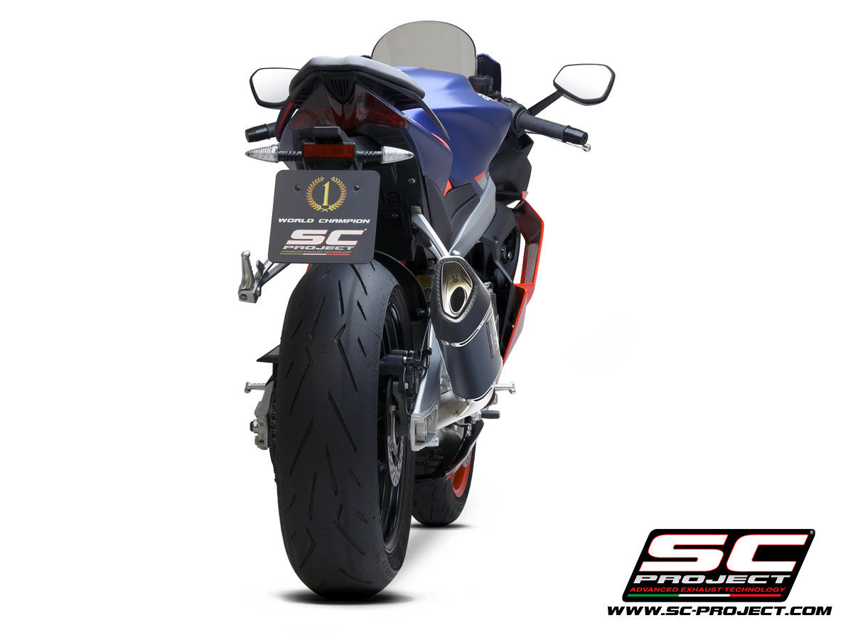 SC-Project Paslanmaz Çelik Komple Sistem 2-1 SC1-R Aprilia RS 660 (20-24) A23A-KC90 