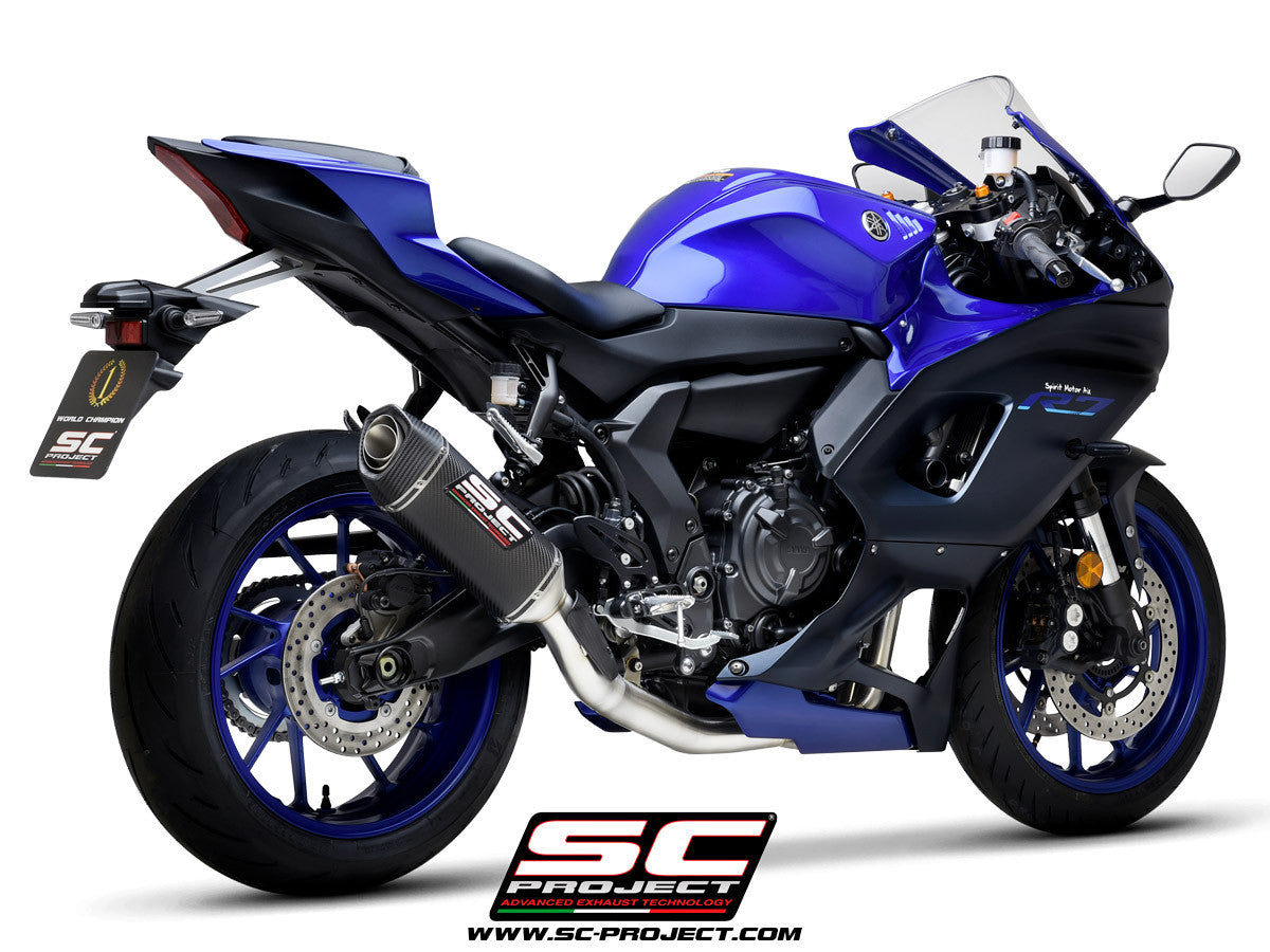 SC-Project Tam sistem RACE SC1-S Yamaha YZF-R7 (21-25) Y36A-CDE124 