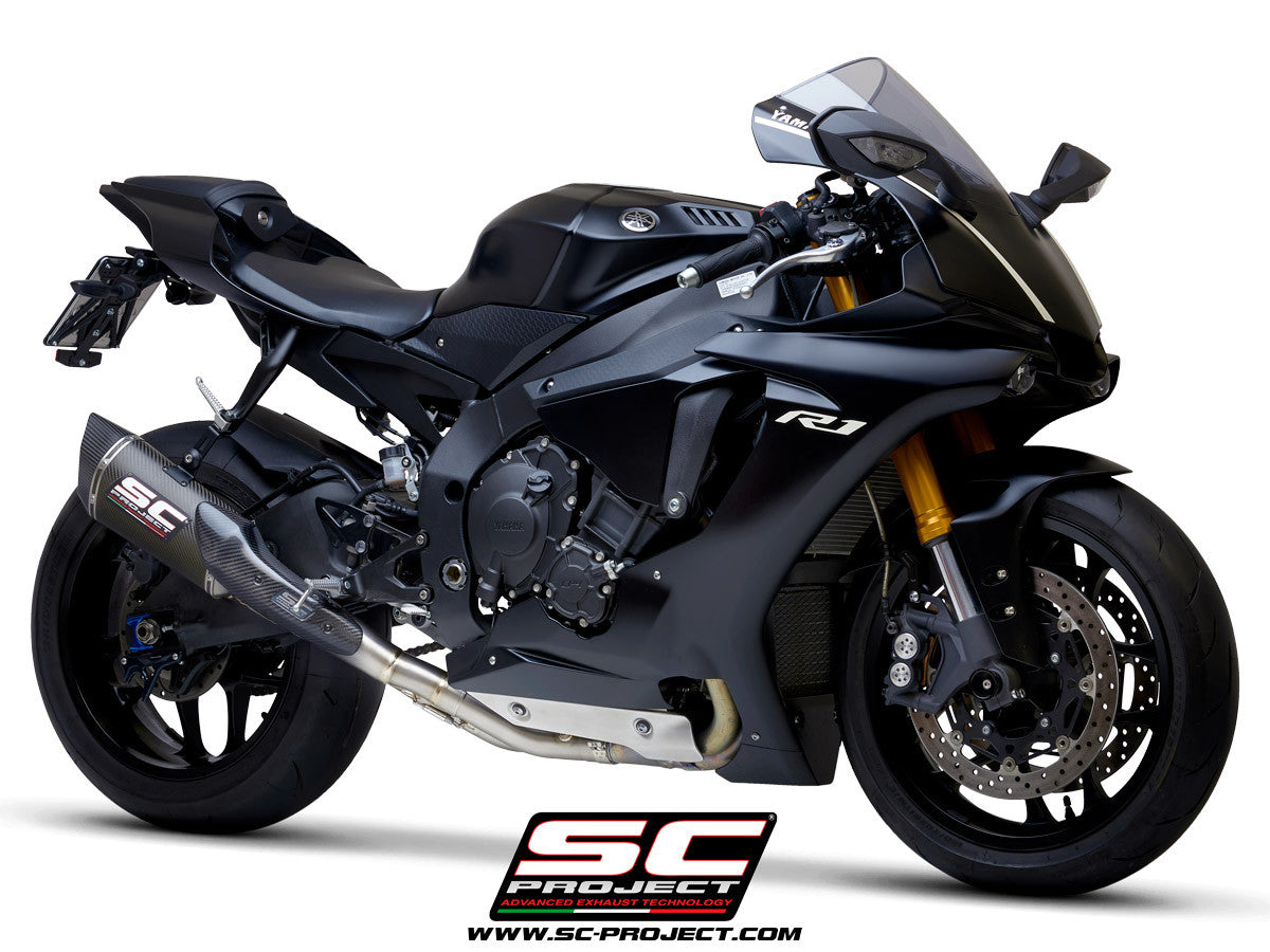 SC-Project Slip-On SC1-R + KAT-Yedek Boru Yamaha YZF-R1/M RN32 (15-16) 