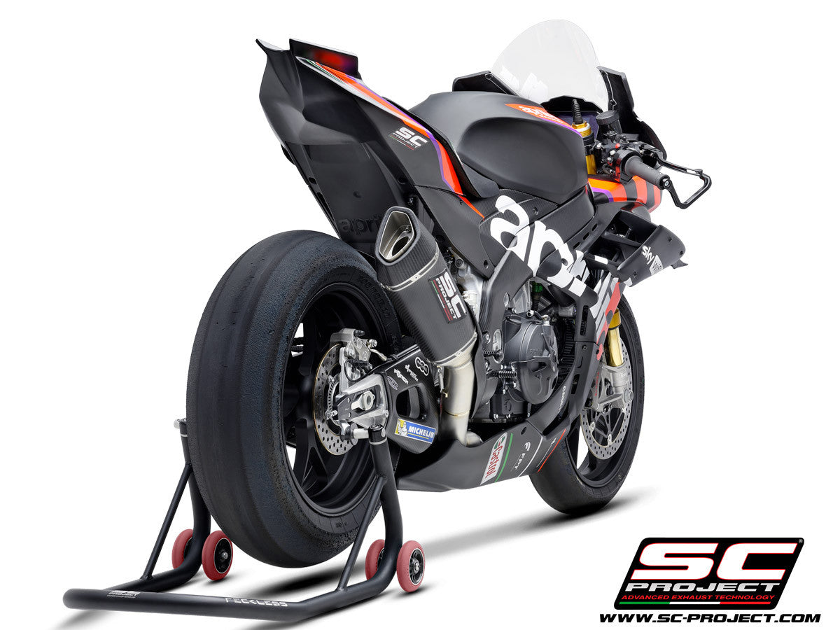 SC-Project Titan Komplett sistem SC1-R (250mm) Aprilia RSV4 1100 Factory (21-24) A27A-TC90C 