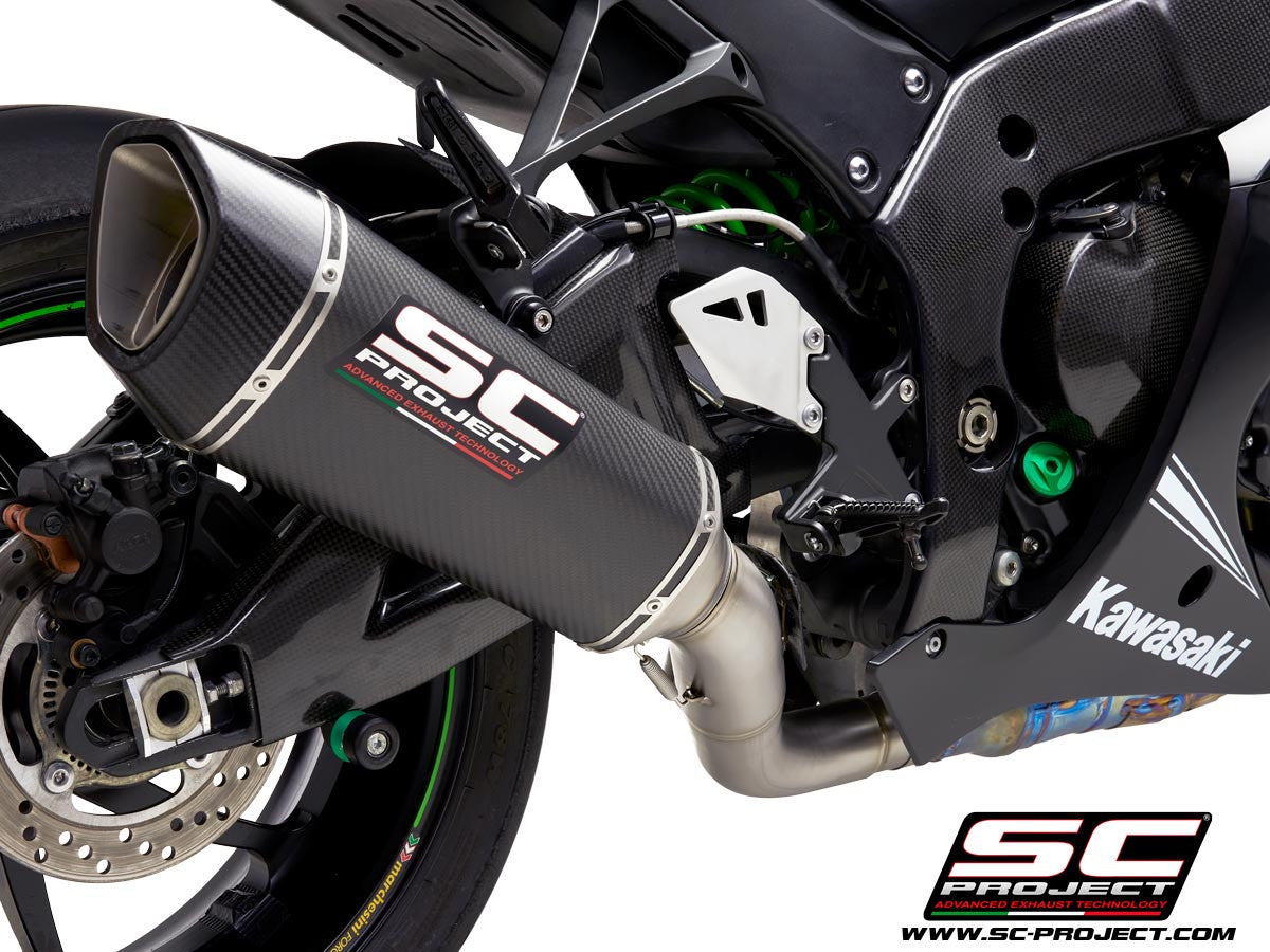 SC-Project Slip-On SC1-R + KAT-Yedek Boru Kawasaki ZX-10 R/RR (16-20) K22A-DET91 