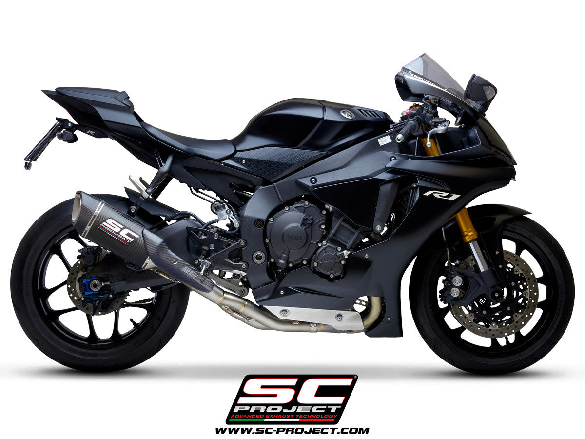 SC-Project Slip-On SC1-R + KAT-Yedek Boru Yamaha YZF-R1/M RN32 (15-16) 