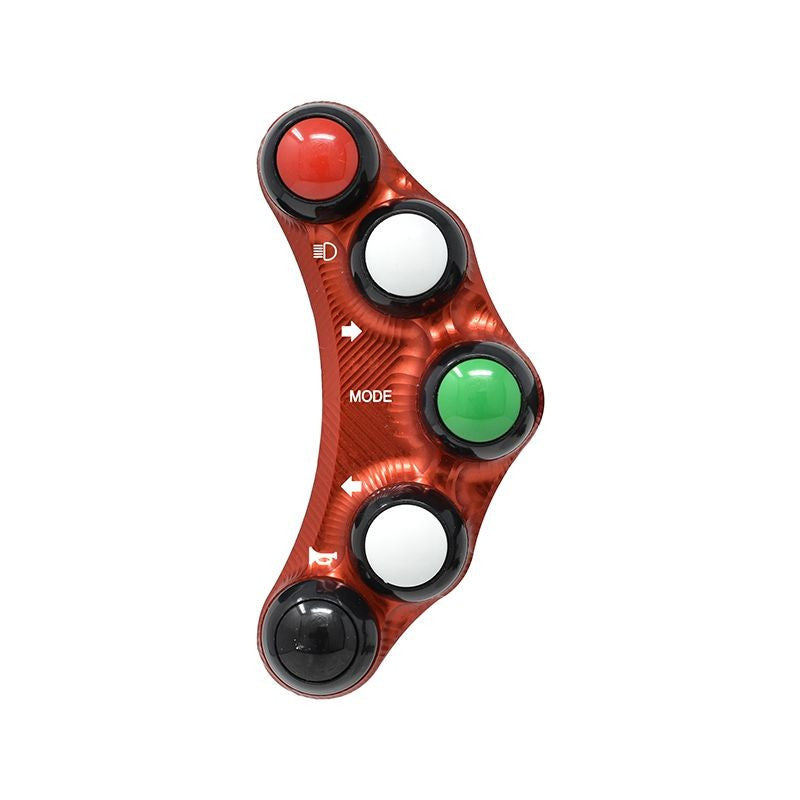 JetPrime Kawasaki ZX-6R/636/RR (19-22) JP PLS 044 için sol taraf Lenkerschalter Street 