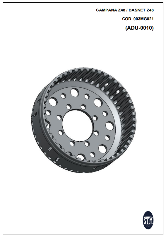 STM EVO SBK Kuru Debriyaj Ducati Panigale V2 955 (20-24) KTT-2500 