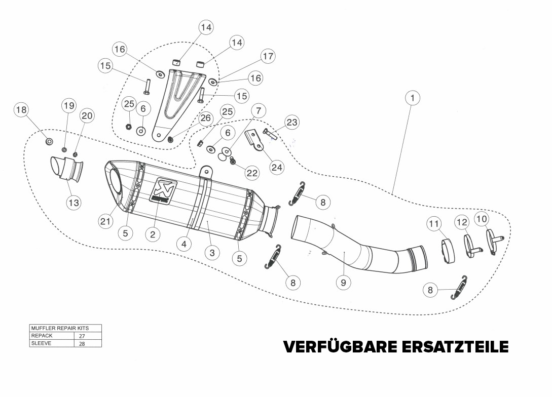 Akrapovic Slip-On Hattı (Karbon) Aprilia RSV4/1100 Fabrika/RF/RR (17-20) S-A10SO9-RC 