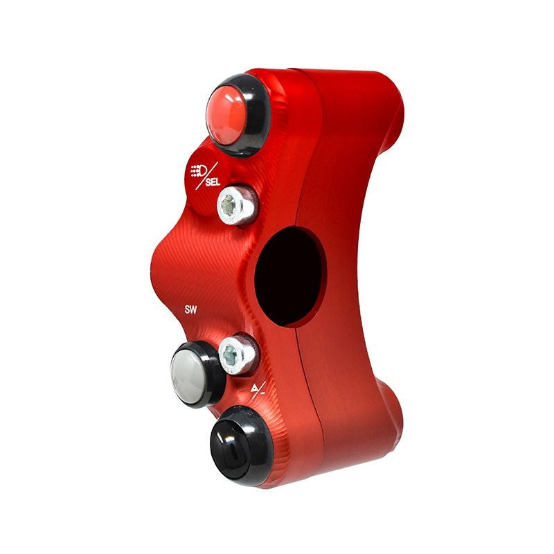 JetPrime Ducati Panigale V4/S/R (18-24) için sol yönlendirme anahtarı JP PLS 020 