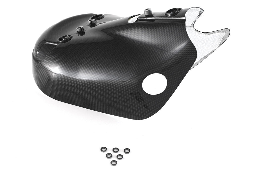 Isı koruma manifoldu Carbon Fullsix Ducati Panigale V2 955 (20-24) 