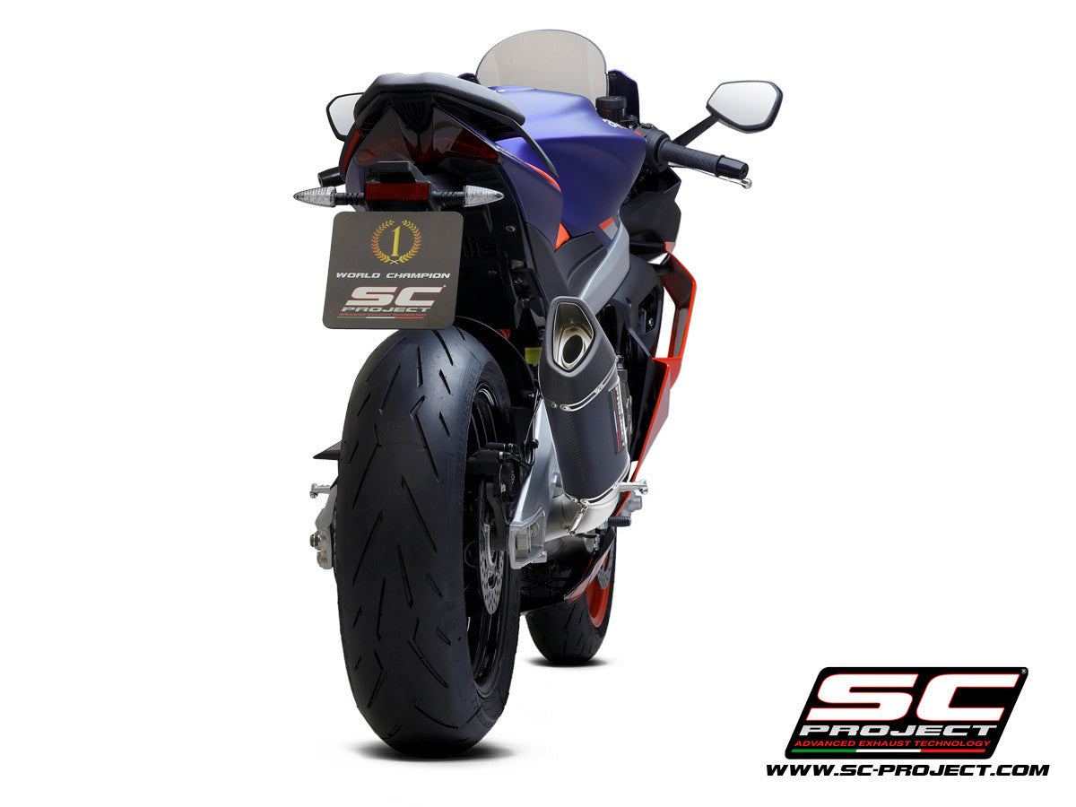 SC-Project Trofeo Titan Komplett sistem 2-1 SC1-R Aprilia RS 660 (20-24) A23A-PTC90 