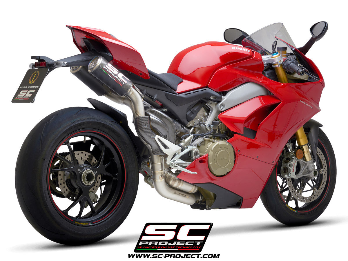 SC-Project Yarı Tam Sistem CR-T Ducati Panigale V4/S (18-20) D26A-T68C 