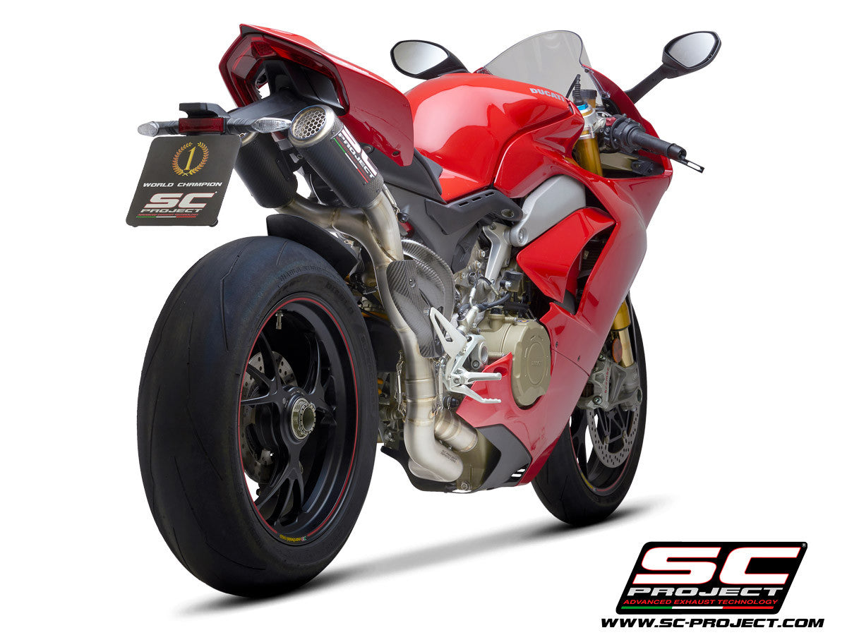 SC-Project Yarı Tam Sistem CR-T Ducati Panigale V4/S (18-20) D26A-T68C 