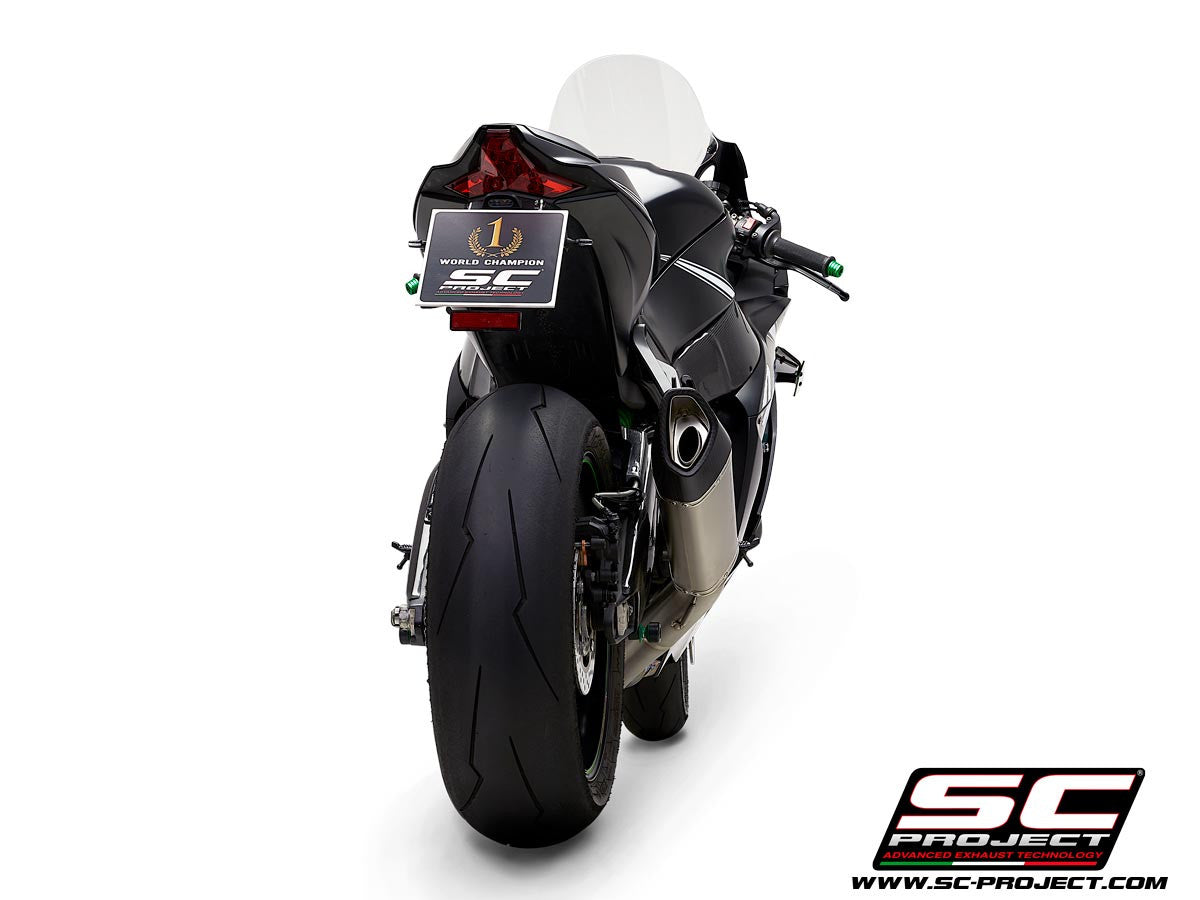 SC-Project Slip-On SC1-R + KAT-Yedek Boru Kawasaki ZX-10 R/RR (16-20) K22A-DET91 