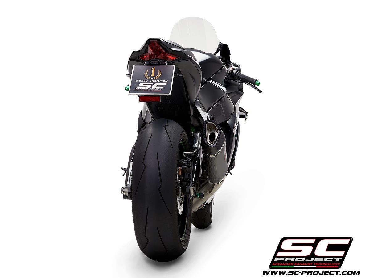 SC-Project Slip-On SC1-R + KAT-Yedek Boru Kawasaki ZX-10 R/RR (16-20) K22A-DET91 