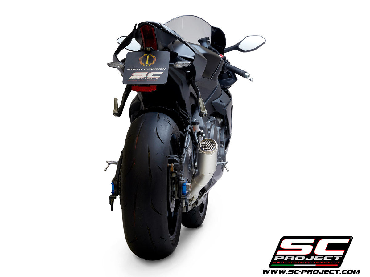 SC-Project Slip-On CR-T + KAT-Yedek Boru Yamaha YZF-R1/M RN32 (15-16) Y11A-DET36 
