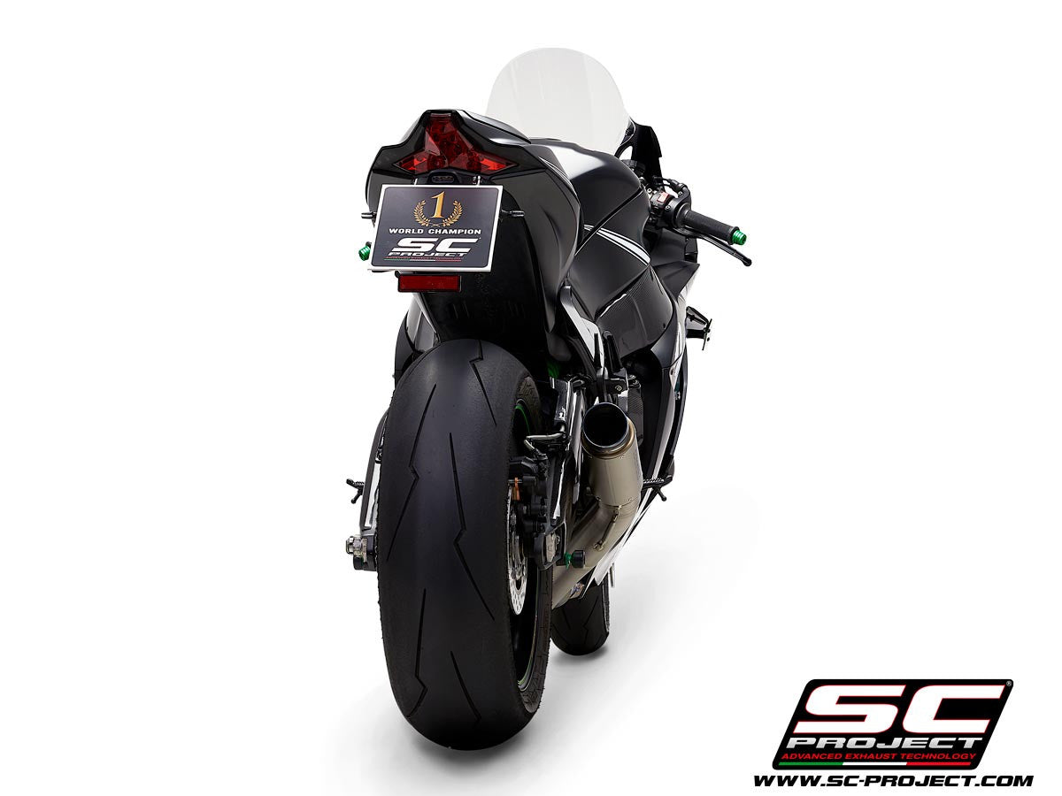 SC-Project Slip-On GP70-R + KAT-Yedek Boru Kawasaki ZX-10 R/RR (16-20) K22A-DET70 