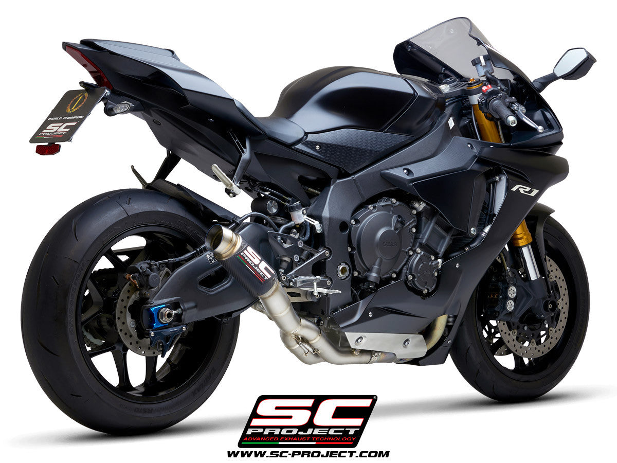 SC-Project Slip-On GP70-R + KAT-Yedek Boru Yamaha YZF-R1/M RN32 (15-16) Y11A-DET70 