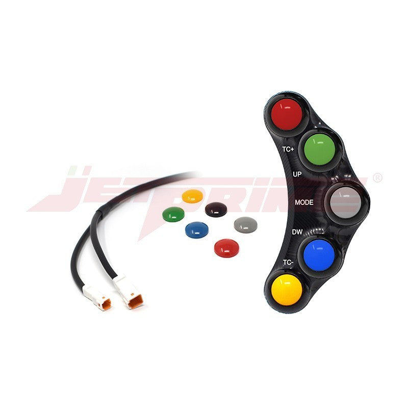 JetPrime Ducati Panigale 1299/S (15-18) için sol Lenkerschalter Race JP PLSR 005 