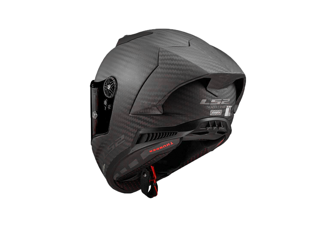 LS2 FF805 Kask Thunder GP Aero Karbon Mat Görünür Karbon 168058811 