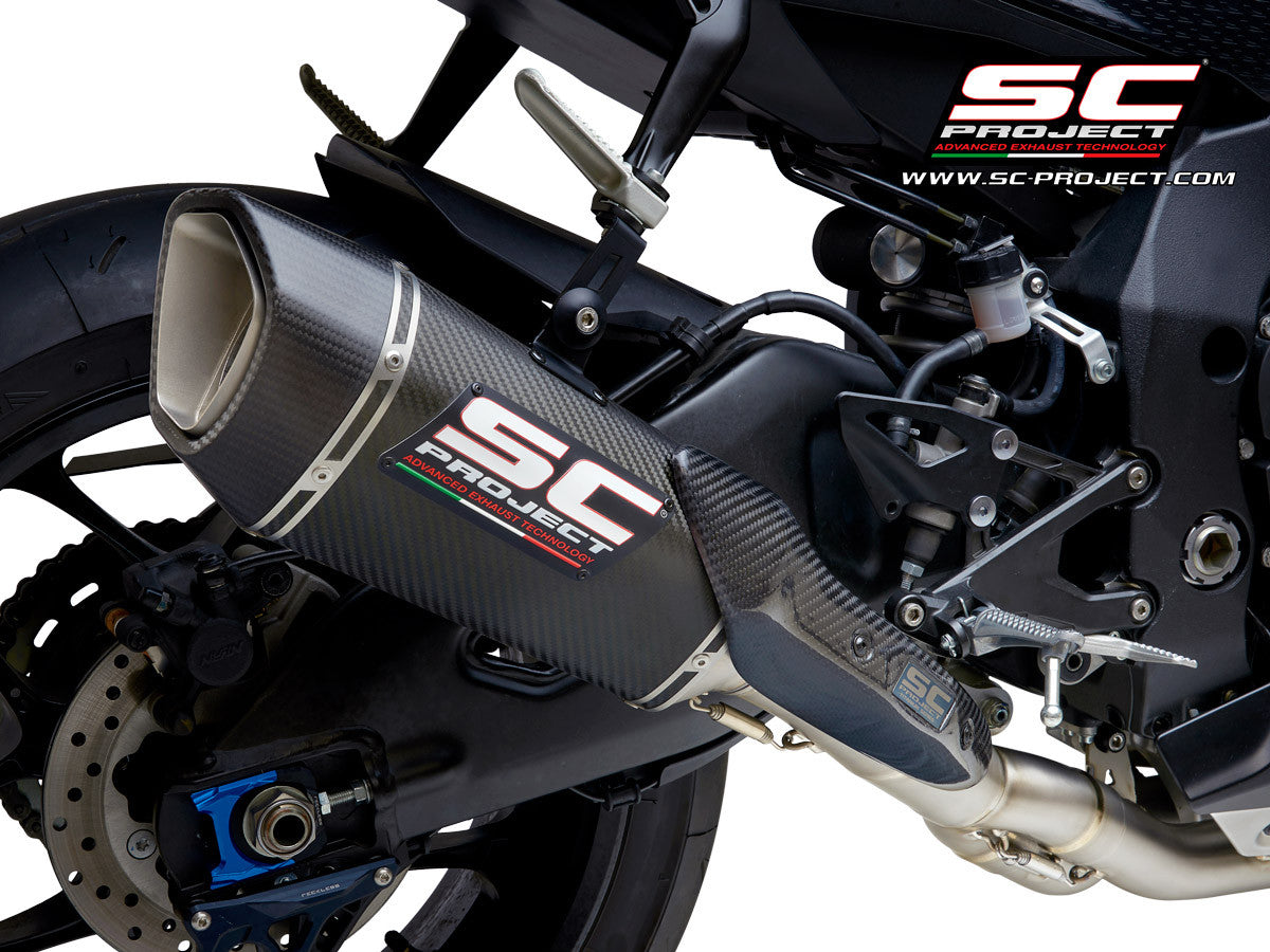 SC-Project Slip-On SC1-R + KAT-Değiştirme Borusu Yamaha YZF-R1/M RN49 (17-19) 