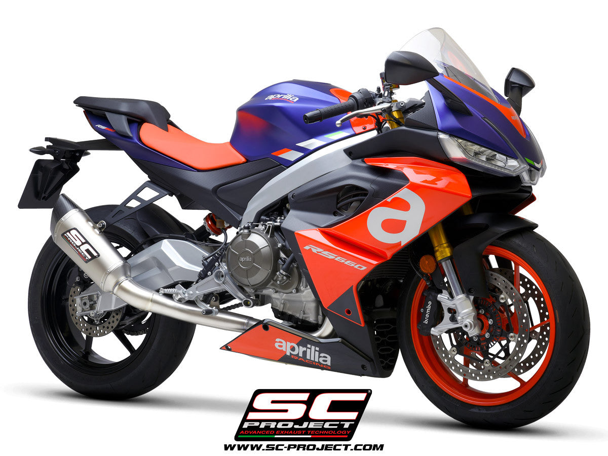 SC-Project Trofeo Titan Komplett sistem 2-1 SC1-R Aprilia RS 660 (20-24) A23A-PTC90 
