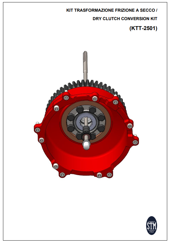 STM EVO SBK Kuru Debriyaj Ducati Panigale V2 955 (20-24) KTT-2500 