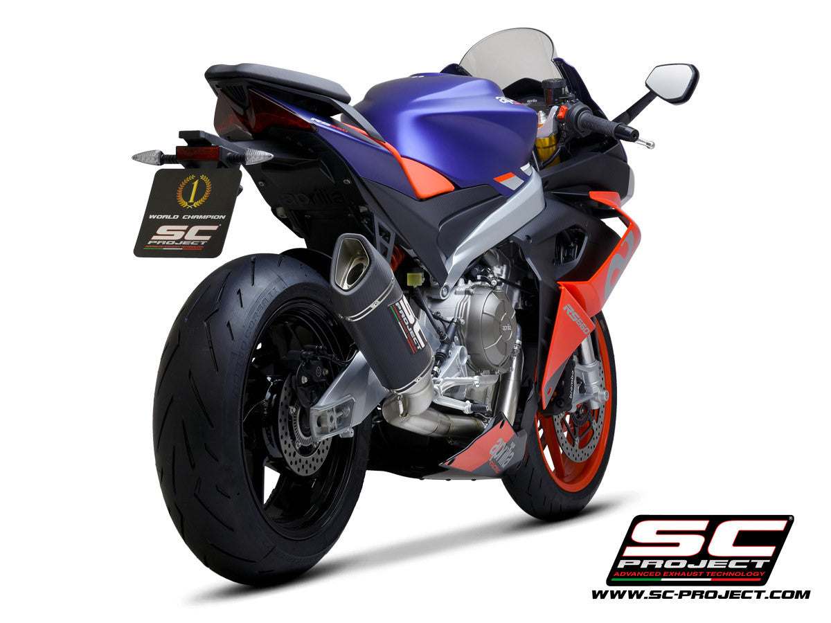SC-Project Trofeo Titan Komplett sistem 2-1 SC1-R Aprilia RS 660 (20-24) A23A-PTC90 