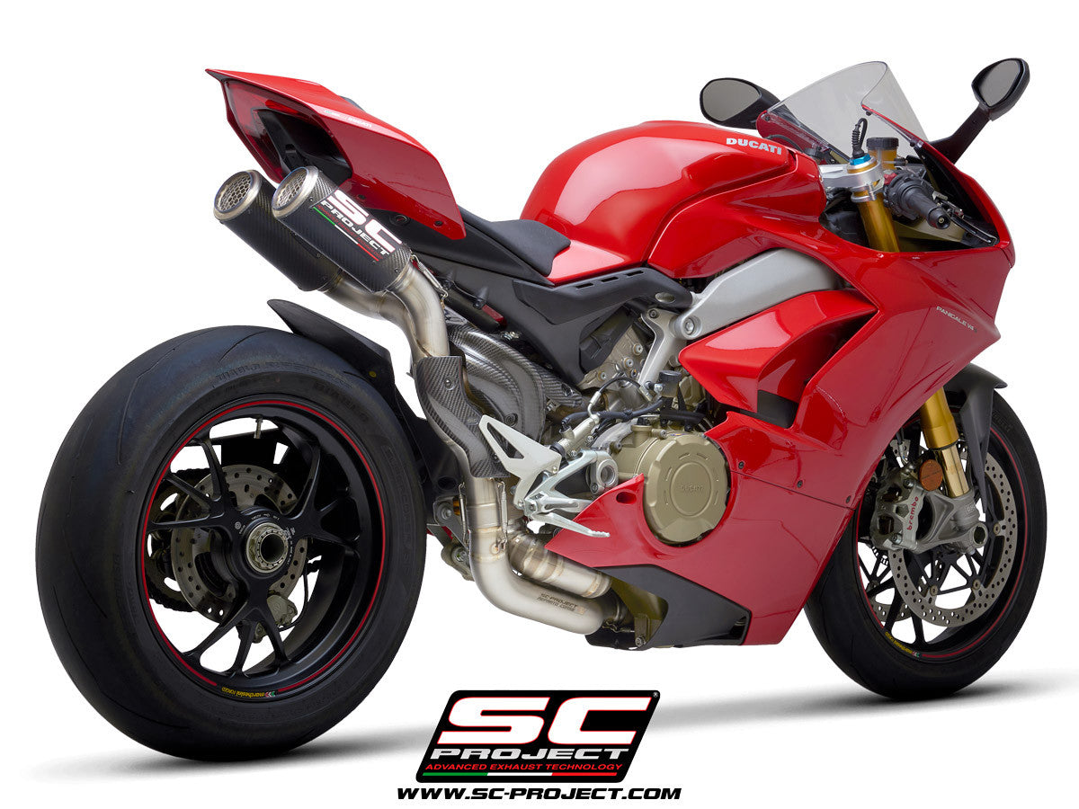 SC-Project Yarı Tam Sistem CR-T Ducati Panigale V4/S (18-20) D26A-T68C 