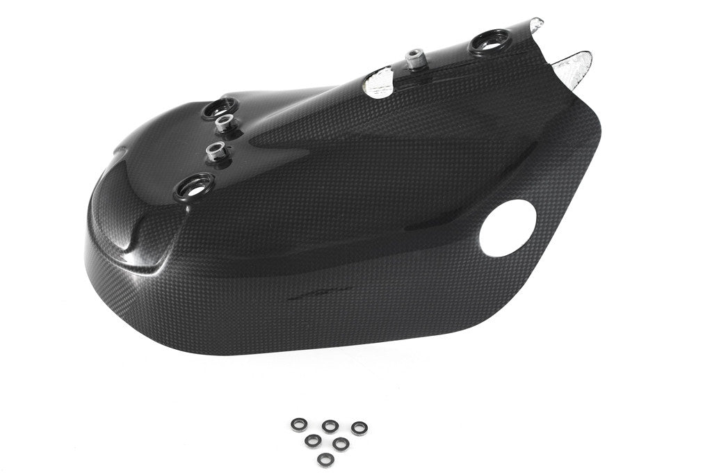 Isı koruma manifoldu Carbon Fullsix Ducati Panigale V2 955 (20-24) 