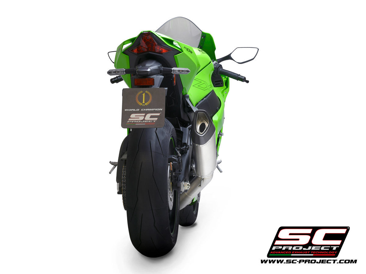 SC-Project Slip-On SC1-R + KAT-Yedek Boru Kawasaki ZX-10 R/RR (21-26) K38A-DET91C 