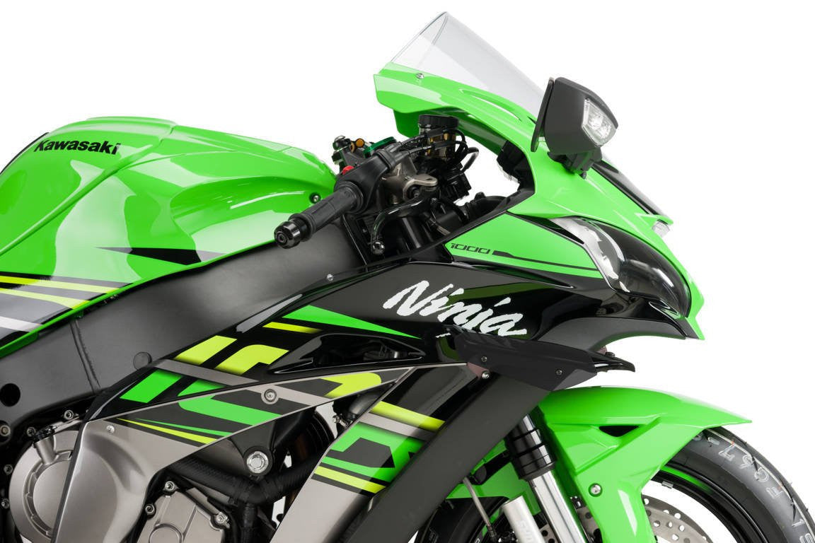 Puig Kanatçıklar Spoiler Ağırlık Kuvveti Kawasaki ZX-10 R/RR (11-20) 9882 