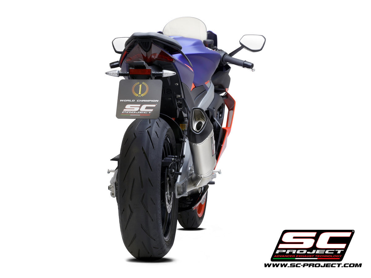 SC-Project Trofeo Titan Komplett sistem 2-1 SC1-R Aprilia RS 660 (20-24) A23A-PTC90 