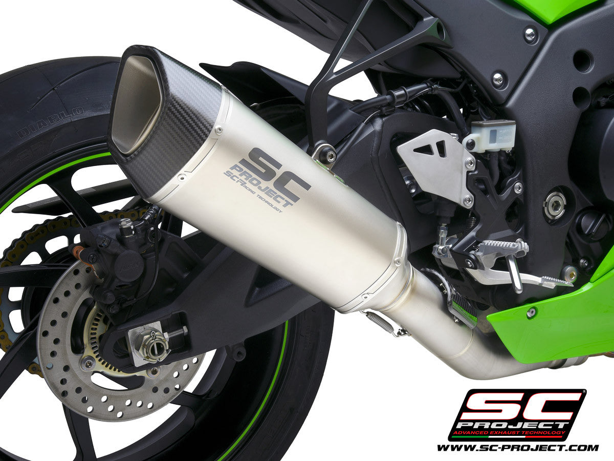 SC-Project Slip-On SC1-R + KAT-Yedek Boru Kawasaki ZX-10 R/RR (21-26) K38A-DET91C 