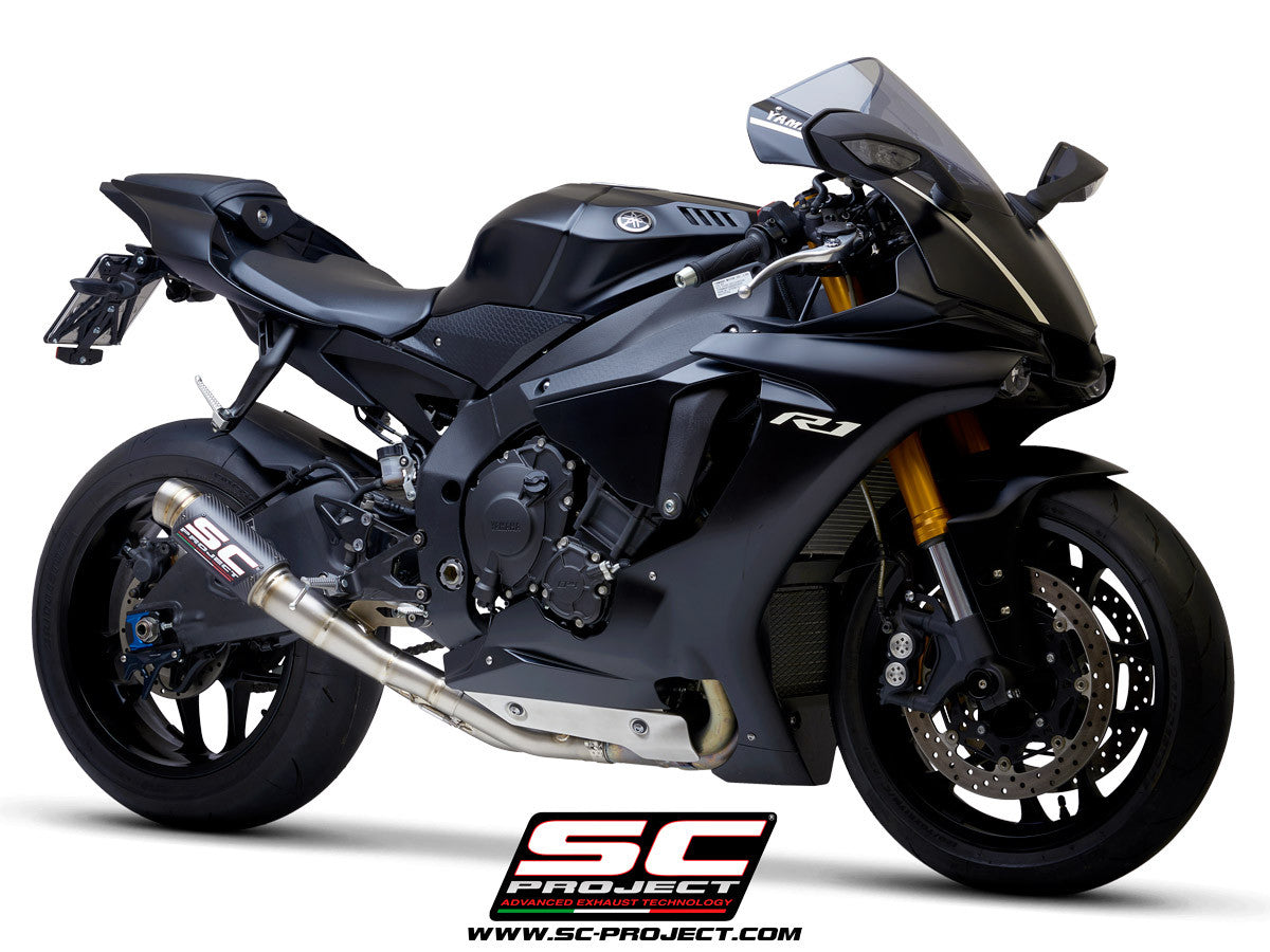 SC-Project Slip-On GP70-R + KAT-Yedek Boru Yamaha YZF-R1/M RN65 (20-26) Y11C-DET70 