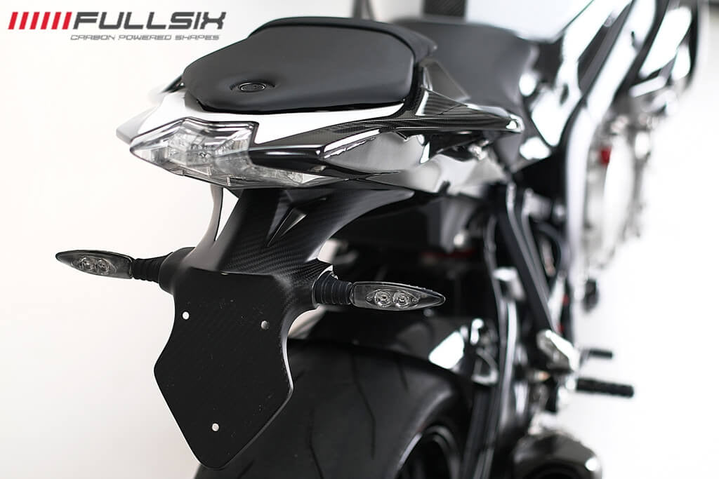 Arka üst kapak Carbon Fullsix BMW S1000RR K46 (15-18) 