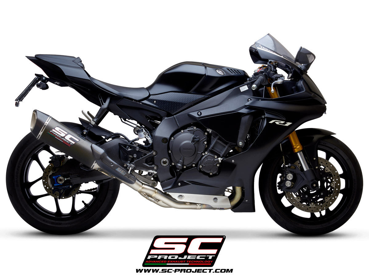 SC-Project Slip-On SC1-R + KAT-Yedek Boru Yamaha YZF-R1/M RN32 (15-16) 