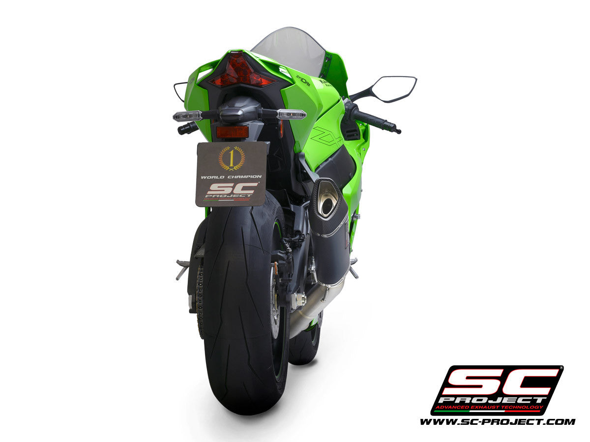SC-Project Slip-On SC1-R + KAT-Yedek Boru Kawasaki ZX-10 R/RR (21-26) K38A-DET91C 
