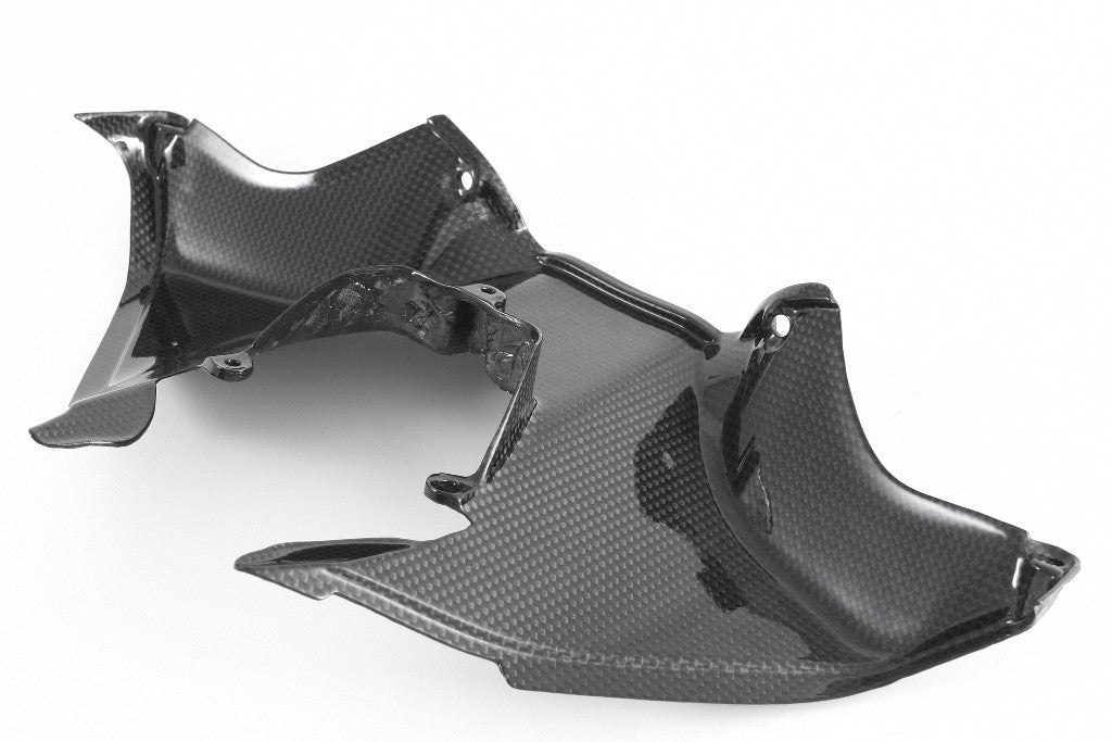 Hava girişi alt parça "OEM LED" Karbon Fullsix Ducati Panigale 1199/R/S (12-17) 